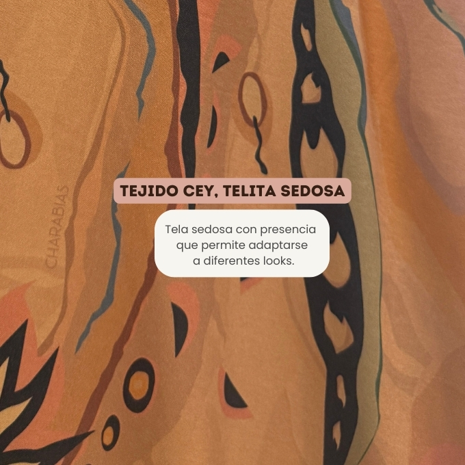 Vestido WISH INDI AURA estampa